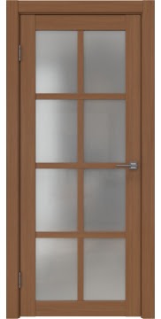 Межкомнатная дверь 900x2000, FK028 (экошпон орех FL, с матовым стеклом)
