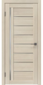 Межкомнатная дверь Profilo Porte, RM004 (экошпон капучино, стеклянные вставки)