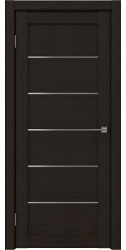 Дверь для ванной комнаты, RM028 (экошпон венге FL, матовое стекло)
