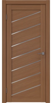 Дверь RM029 (экошпон орех, матовое стекло)