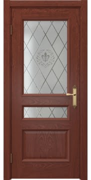  SK003 (шпон красное дерево, остекленная)