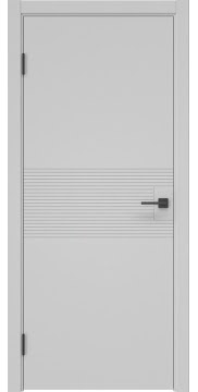 Крашеная дверь пг, ZM083 (эмаль серая)