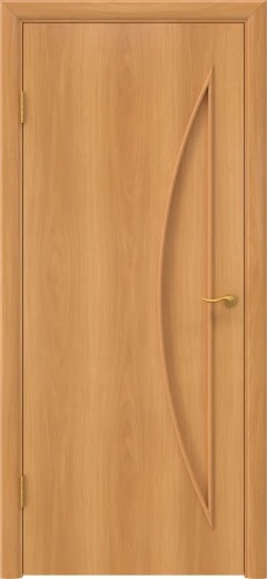Межкомнатная дверь 5Г (ламинированная «миланский орех», глухая)