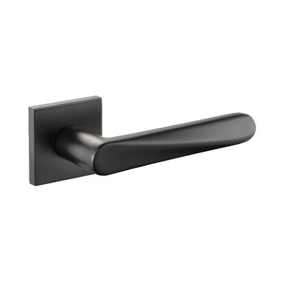 Ручка дверная LEDO S-522 BLACK (ЦАМ, черный)