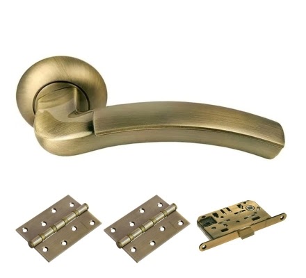 Комплект фурнитуры MH02-MS4BB (ЦАМ, бронза – античная бронза)