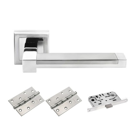 Комплект фурнитуры MH39-MS4BB (ЦАМ, матовый хром – хром)