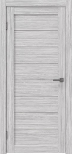 Межкомнатная дверь RM003 (экошпон «серый дуб FL‎», лакобель белый)