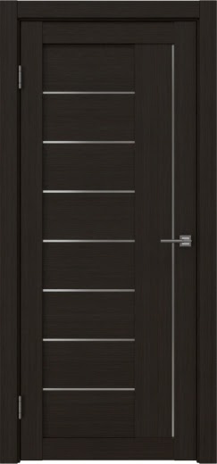 Межкомнатная дверь RM025 (экошпон «венге FL‎», матовое стекло)