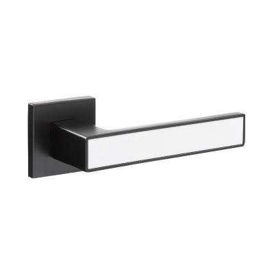Ручка дверная SPACER S-524 BLACK (ЦАМ, черный)