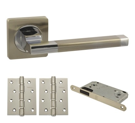 Комплект фурнитуры V53D-B4 (ЦАМ, матовый никель)