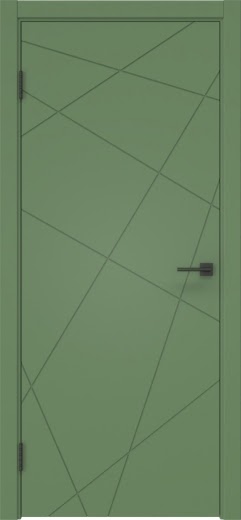 Межкомнатная дверь ZM031 (эмаль RAL 6011)