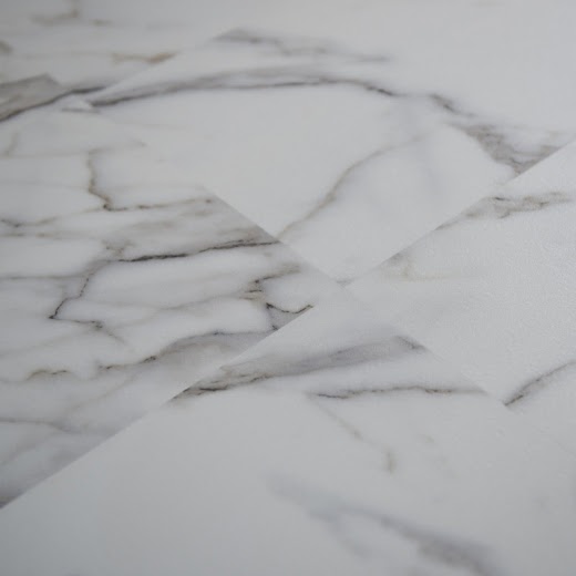 ПВХ плитка Lamiwood Aquamarine Мрамор Бьянко