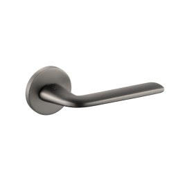 Дверная ручка DOVE-S-484-GRAPHITE (ЦАМ, графит)