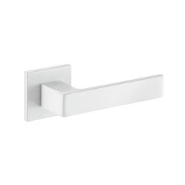 Дверная ручка GRANE-S-560-WHITE (ЦАМ, белый)