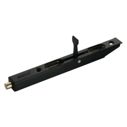 Фурнитура для дверей. L160BL (Шпингалет торцевой, черный)