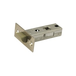 Защелка дверная P45SN (межкомнатная пластиковая, матовый никель)