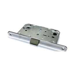 Защелка дверная P96CP (сантехническая пластиковая, хром)