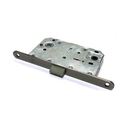 Защелка дверная P96GR (сантехническая пластиковая, графит)