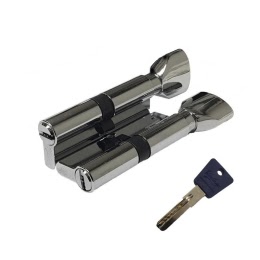 Механизм цилиндровый PC60CP (с перфо-ключом, хром)