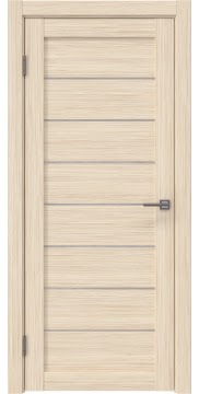 Межкомнатная дверь, RM003 (экошпон беленый дуб FL, лакобель белый)