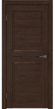 Межкомнатная дверь RM013 (экошпон «дуб шоколад» / стекло бронзовое) — 0162