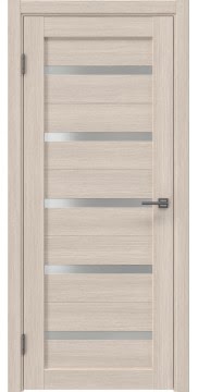 Межкомнатная дверь RM020 (экошпон капучино, со стеклом)