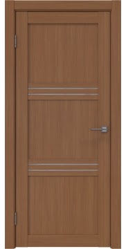 Межкомнатная дверь RM036 (экошпон «орех‎», лакобель белый) — 9228