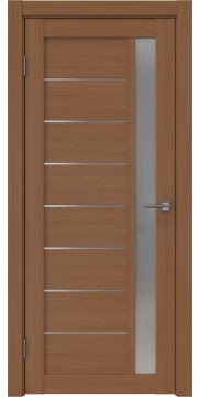 Дверь RM037 (экошпон орех, матовое стекло)