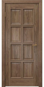Межкомнатная дверь SK016 (шпон американский орех) — 6058