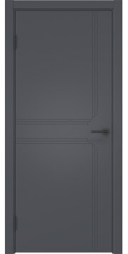 Межкомнатная дверь ZK008 (эмаль графит) — 2154