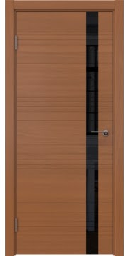Межкомнатная дверь ZM014 (шпон анерги, лакобель черный) — 5360