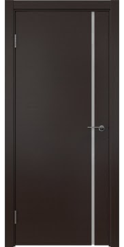 Межкомнатная дверь ZM016 (шпон венге, триплекс белый) — 5423