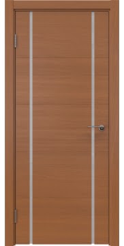 Межкомнатная дверь ZM020 (шпон анегри, триплекс белый) — 5511