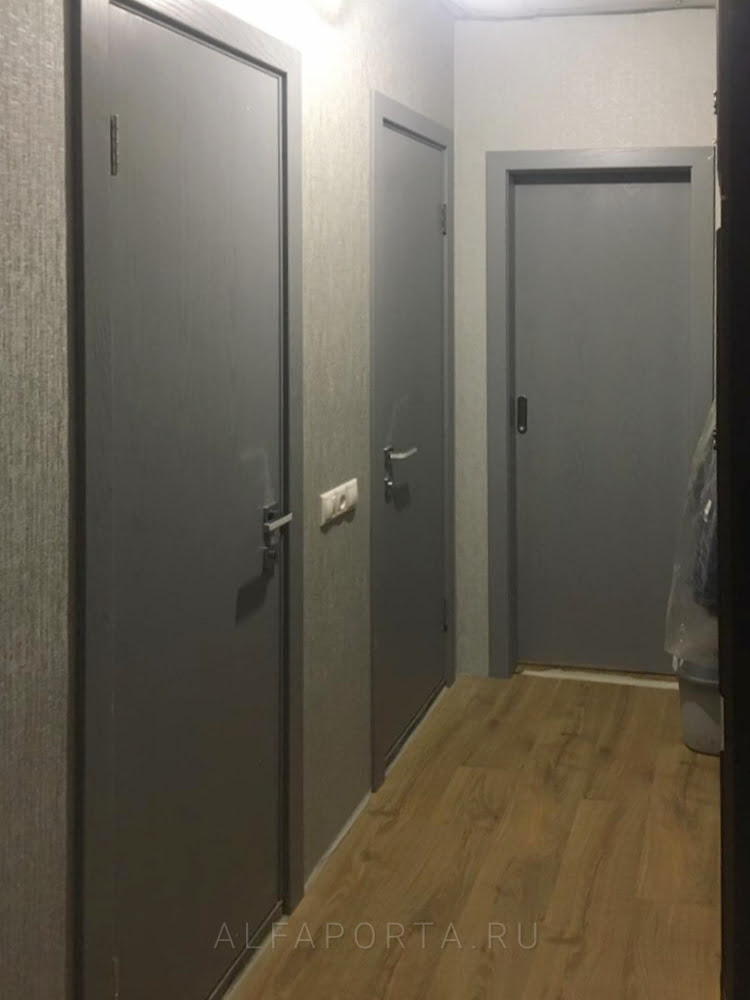 Установленные межкомнатные двери